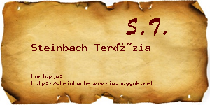 Steinbach Terézia névjegykártya